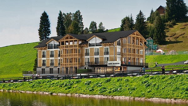 Apartmenthaus Kovárna (die Schmiede) in Pec pod Sněžkou