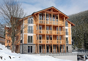 Apartmenthaus Kovárna (die Schmiede) in Pec pod Sněžkou