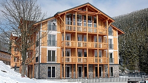 Apartmenthaus Kovárna (die Schmiede) in Pec pod Sněžkou
