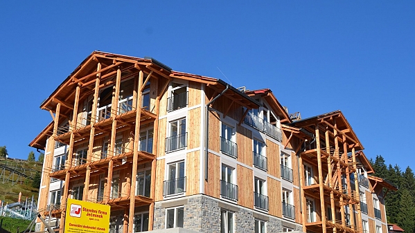 Apartmenthaus Kovárna (die Schmiede) in Pec pod Sněžkou