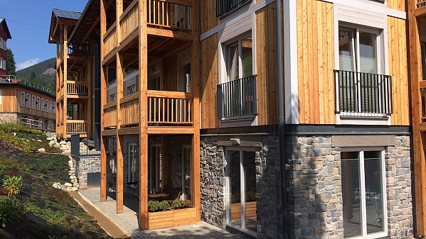 Apartmenthaus Kovárna (die Schmiede) in Pec pod Sněžkou