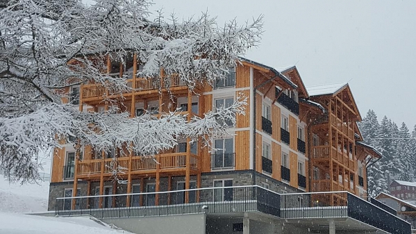 Apartmenthaus Kovárna (die Schmiede) in Pec pod Sněžkou