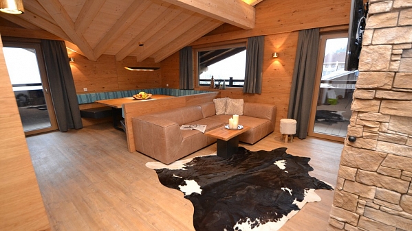 Verblender im Wellness und in dem Restaurant in Alpen